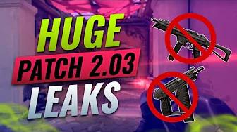 MASSIVE LEAKS: Frenzy & Stinger NERFED + NEW AGENT LEAKS & MORE - Valorant Patch 2.03 thumbnail