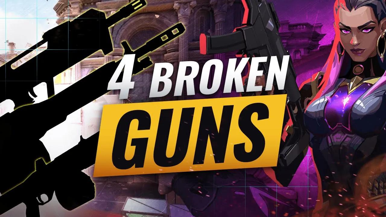 4 BEST Guns Almost NOBODY USES In Valorant thumbnail