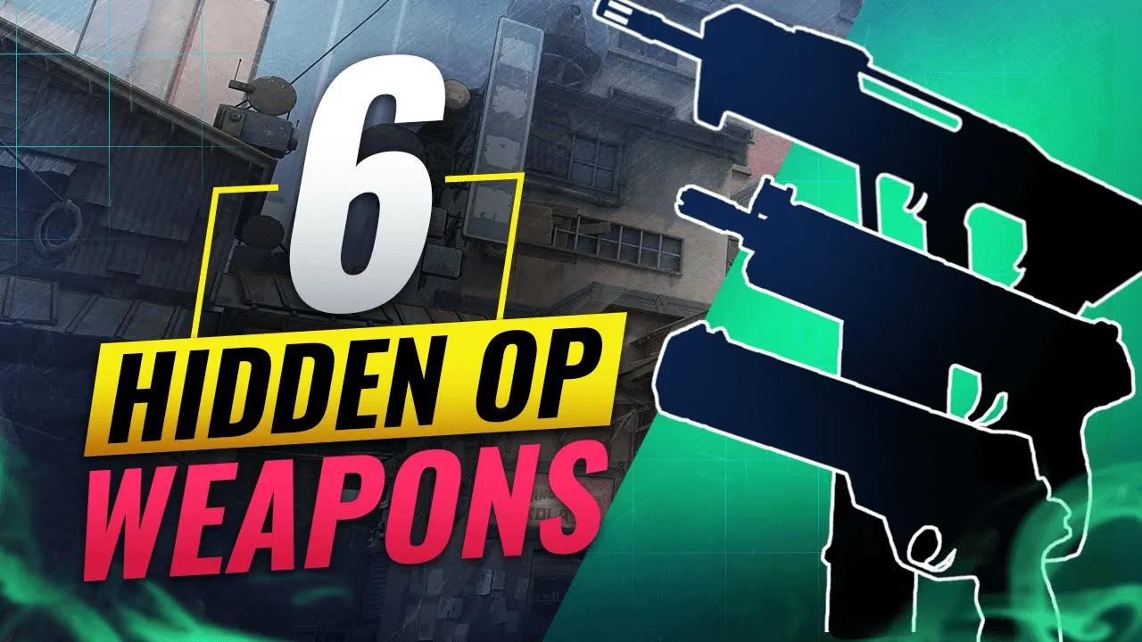 6 Hidden OP GUNS Almost NO ONE Uses - Valorant thumbnail