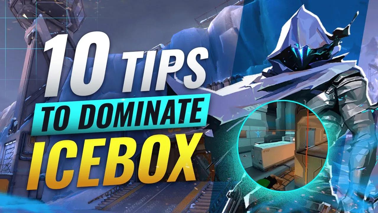 10 INSANE Tips To DOMINATE ICEBOX (Wall Bang Spots, Lineups, Strategies + MORE) - Valorant thumbnail