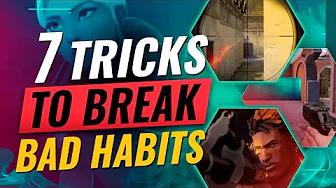 7 SIMPLE TRICKS to BREAK BAD HABITS - Valorant thumbnail