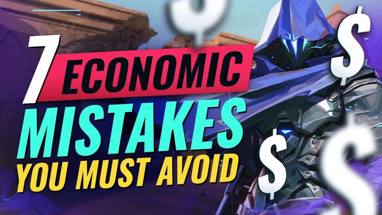 7 COMMON ECONOMIC MISTAKES That Will STOP You From Climbing - Valorant thumbnail