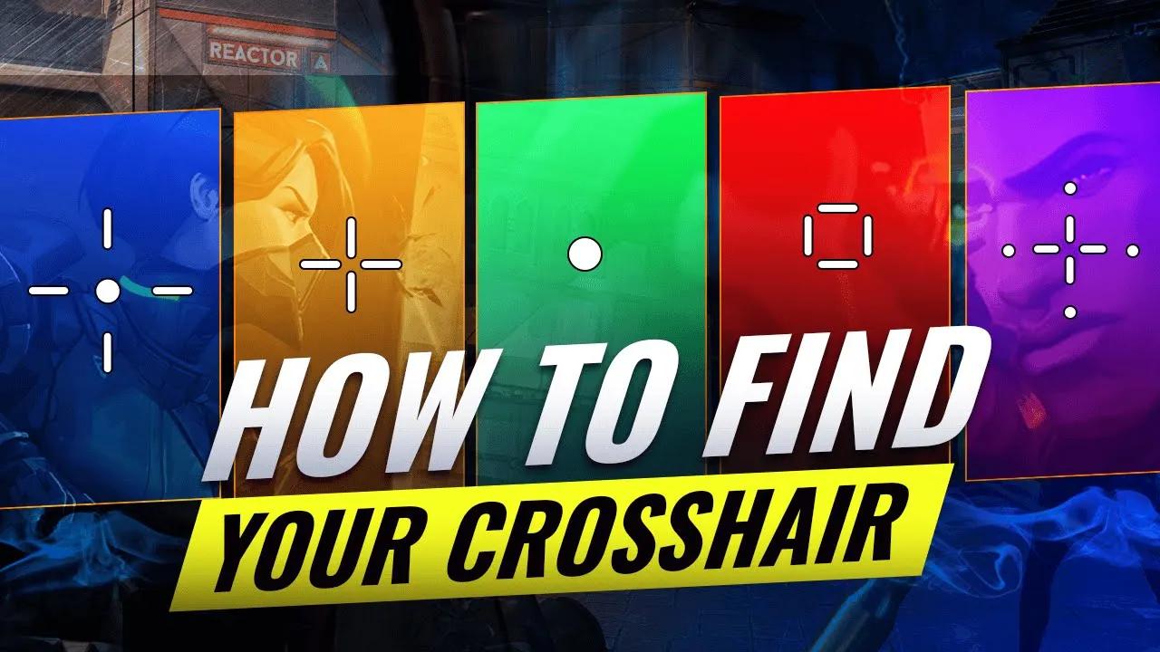 How To Choose Your PERFECT CROSSHAIR - Valorant thumbnail