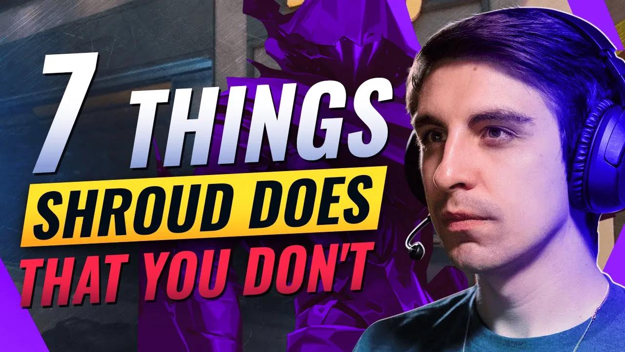 7 TECHNIQUES Shroud Uses That You Probably Don't - Valorant thumbnail