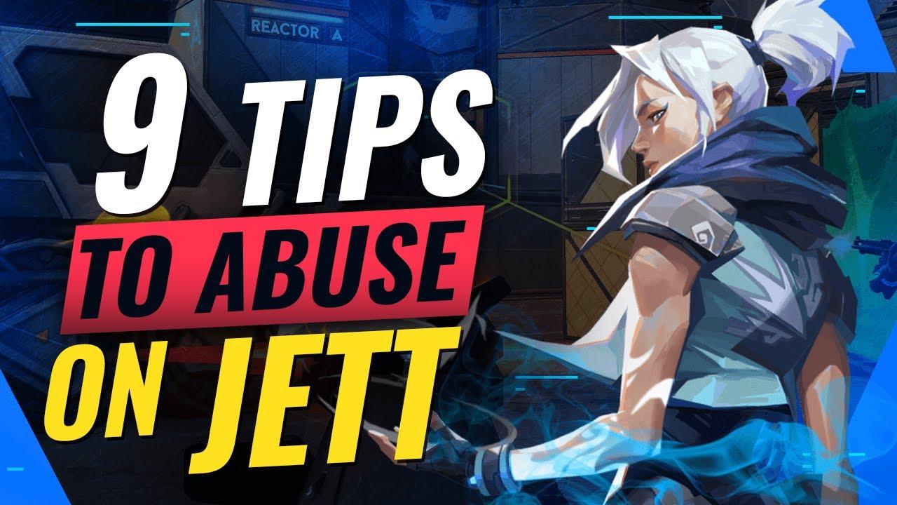 9 INSANE Tips To SOLO Hard Carry as Jett - Valorant thumbnail