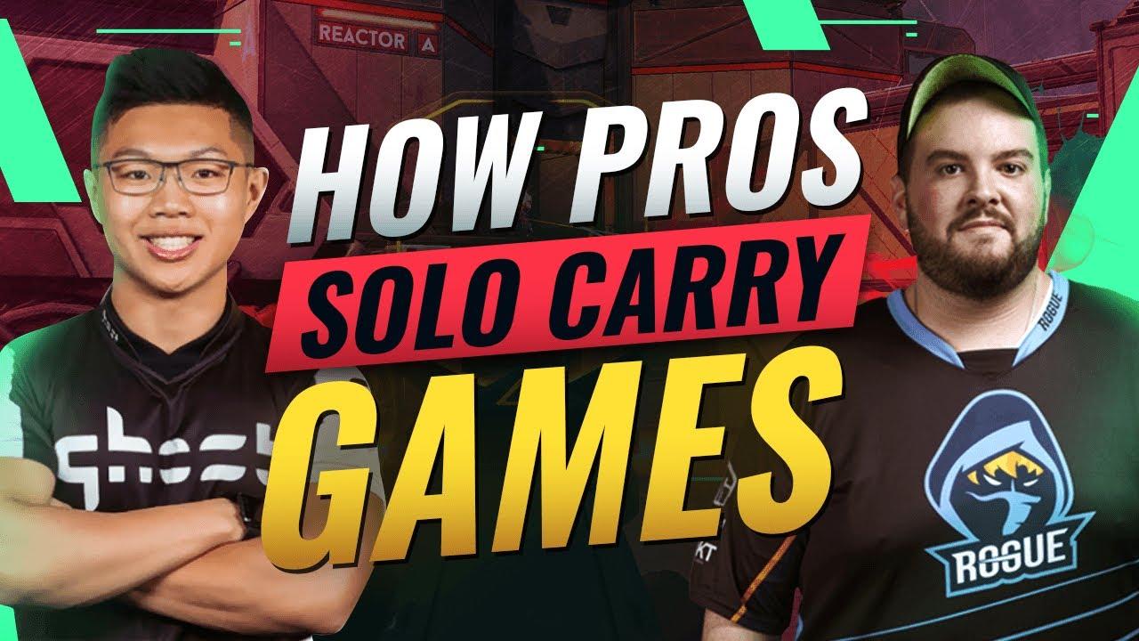 7 TECHNIQUES Pros Use To SOLO Hard Carry Games - Valorant thumbnail