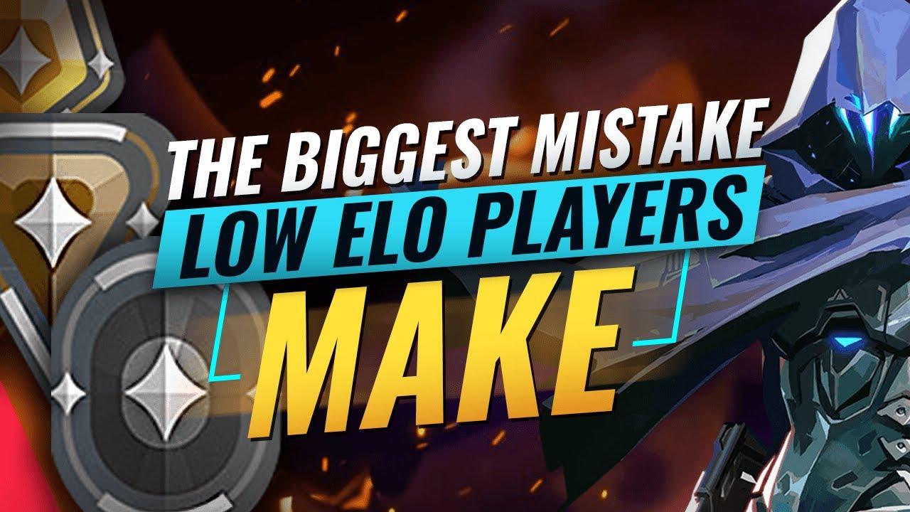 The BIGGEST MISTAKE Low Elo Players Make - Valorant thumbnail