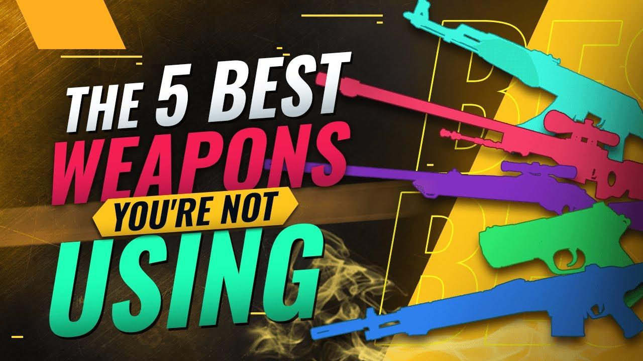 5 BEST Guns Almost NOBODY USES In Valorant thumbnail