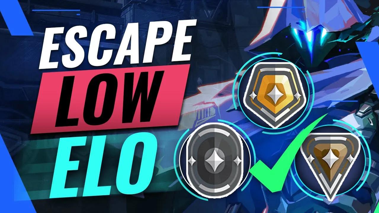 The ULTIMATE Guide To ESCAPING Low Elo (Gold/Silver/Bronze/Iron) - Valorant thumbnail