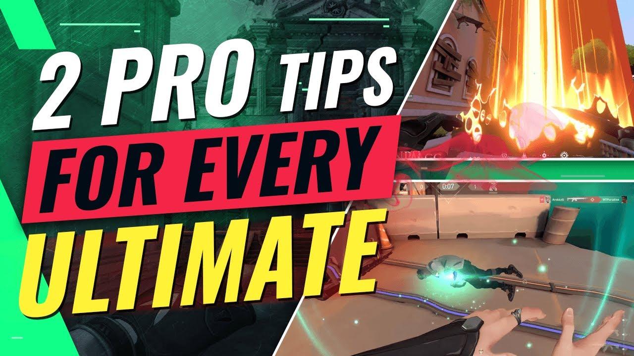 2 PRO Tips For EVERY Ultimate In Valorant thumbnail