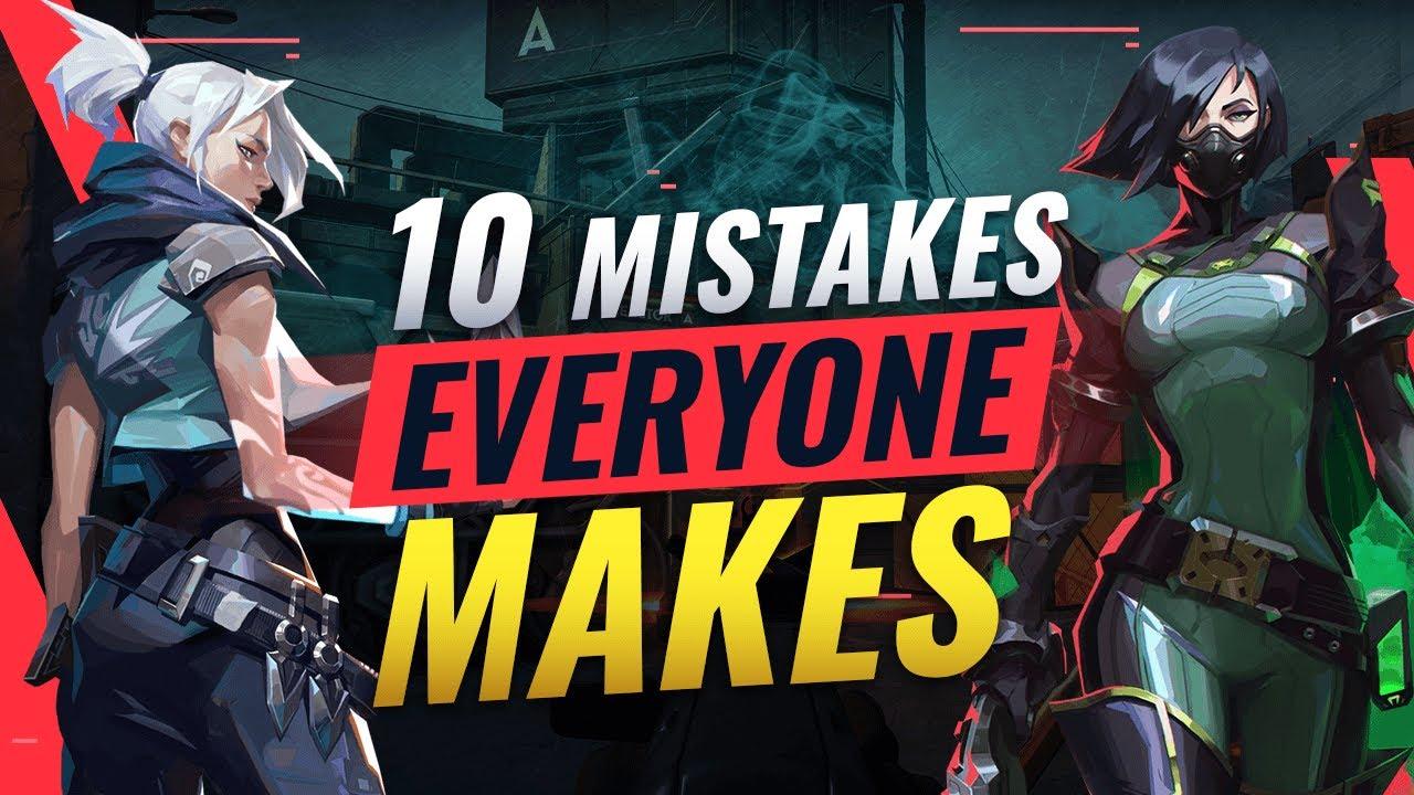 10 GAME LOSING Mistakes EVERY New Player Makes (10 Things I Wish I knew Before Starting Valorant) thumbnail