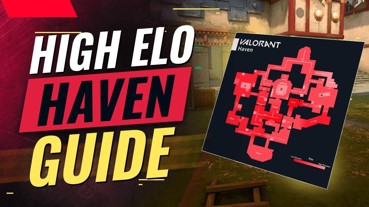 HIGH ELO Haven Guide: How To ATTACK And DEFEND Each Bombsite - Valorant thumbnail