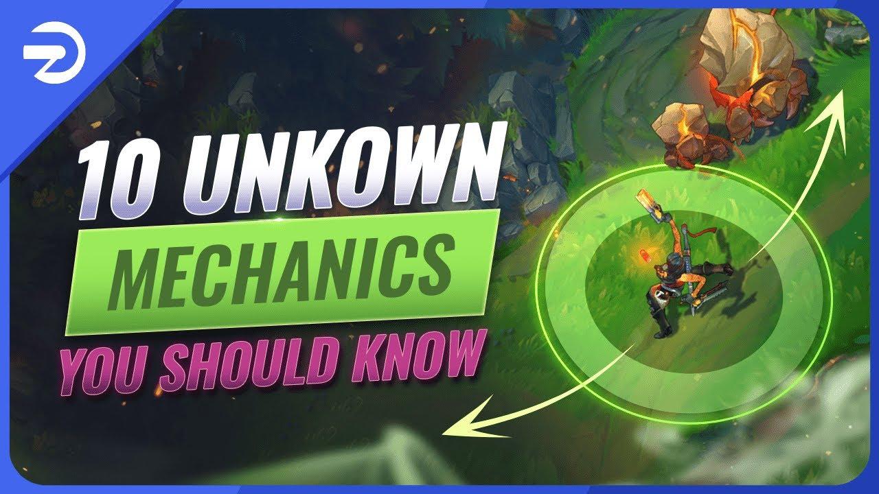 10 UNKNOWN Mechanics You MUST Know About in League of Legends - Season 13 thumbnail