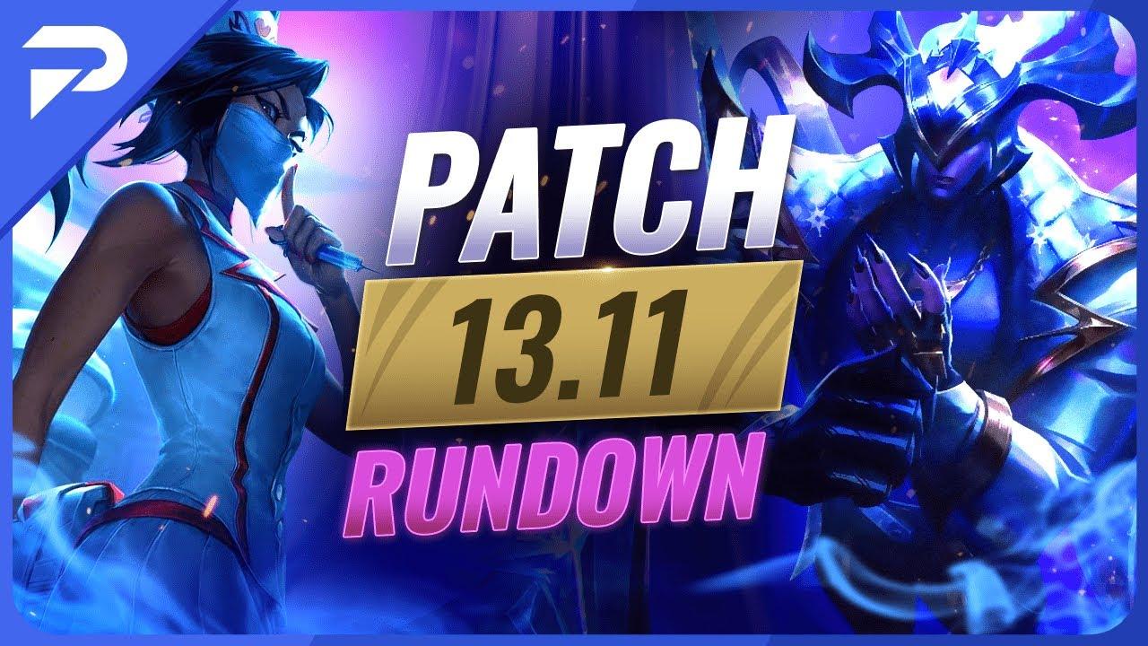 Patch 13.11 RUNDOWN - All BUFFS & NERFS - League of Legends Season 13 thumbnail