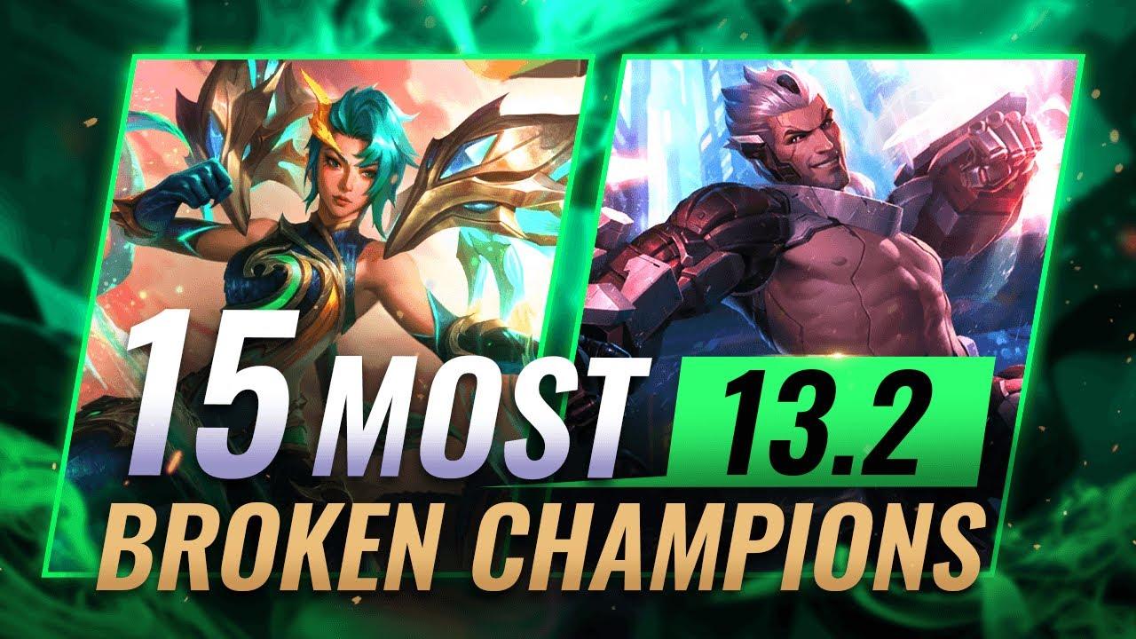 TOP 15 MOST POWERFUL Champion Predictions of Patch 13.2 - League of Legends thumbnail