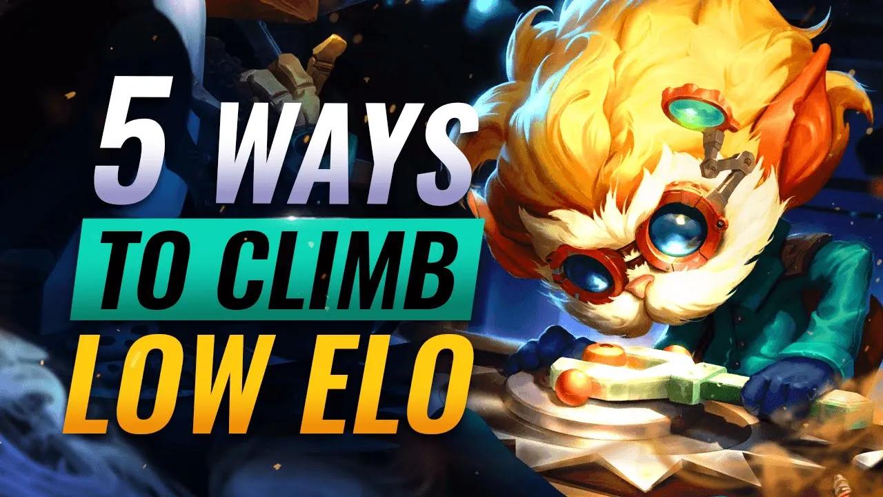 5 MOST IMPORTANT Tips to Climb out of Low Elo - League of Legends thumbnail