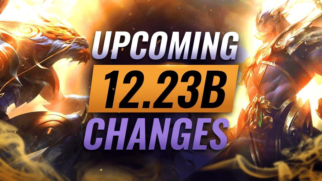 NEW UPDATE: Patch 12.23b Upcoming Changes - League of Legends thumbnail