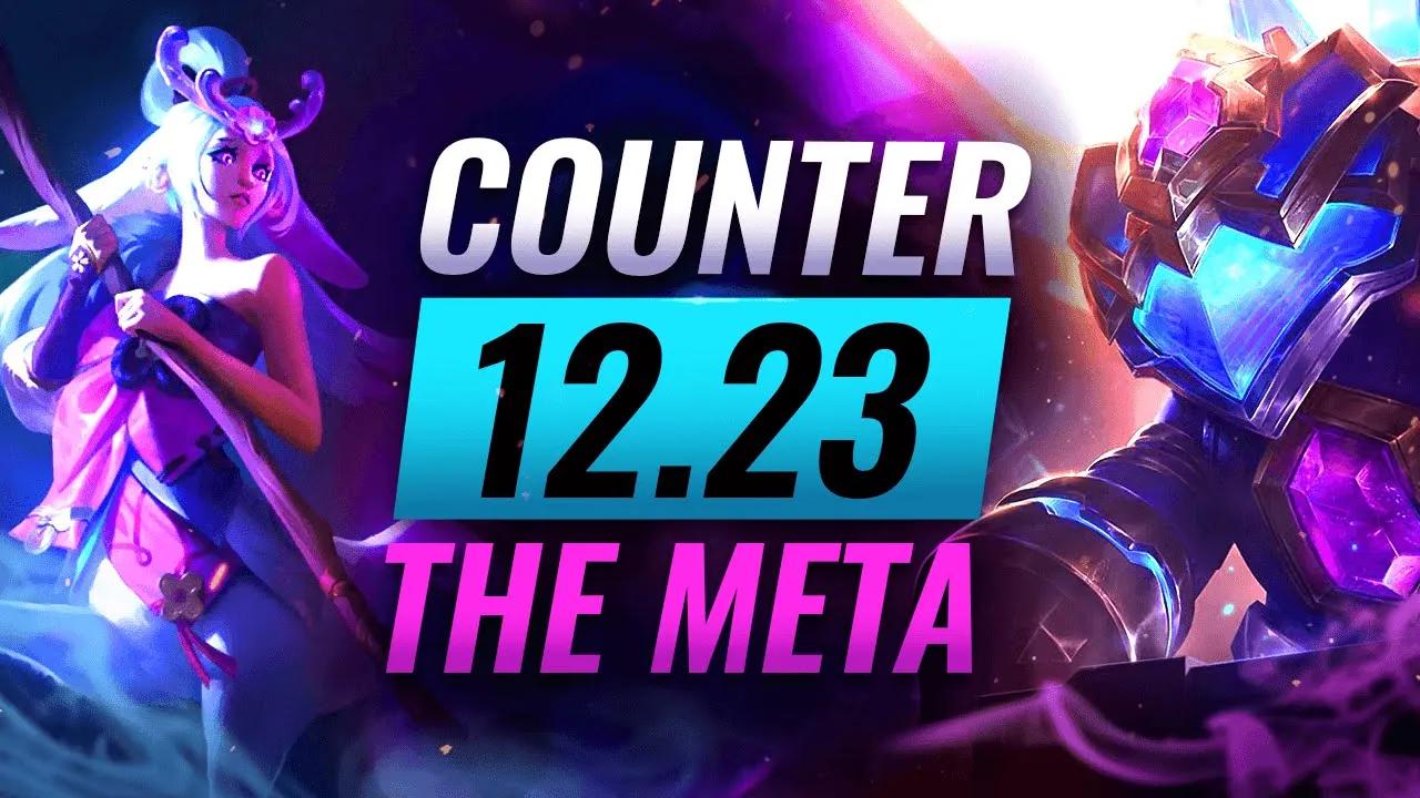 How to BEAT META CHAMPS: Best Counterpicks on Patch 12.23 - League of Legends thumbnail