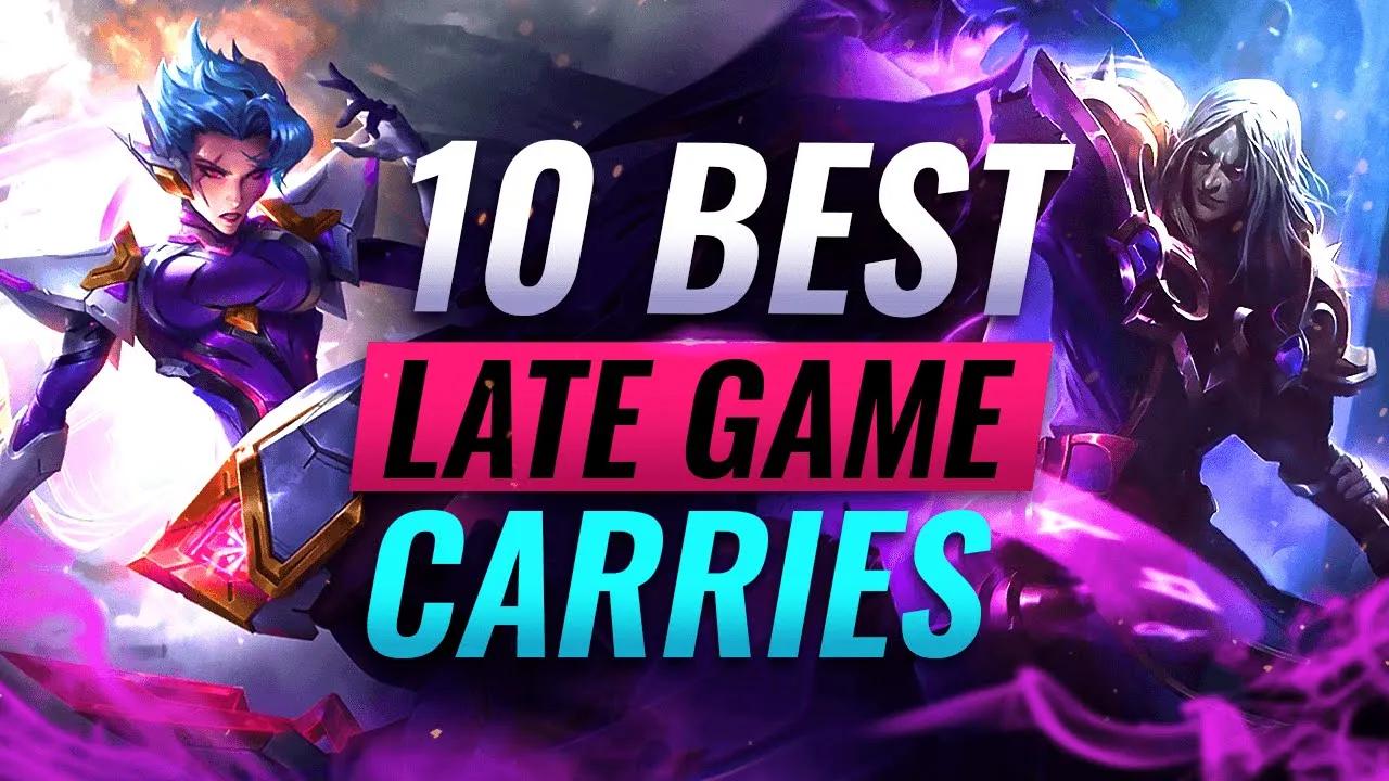 TOP Late Game Champions to Secure Wins - League of Legends thumbnail