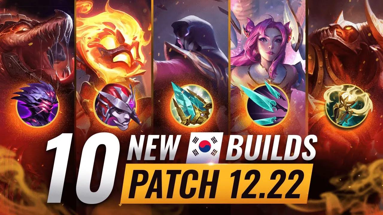 10 OP Korean Builds Everyone Should Try in THE PRESEASON - League of Legends Patch 12.22 thumbnail