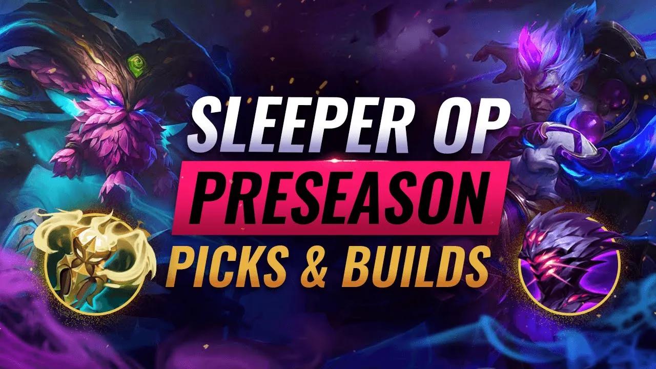 5 SLEEPER OP Builds That YOU SHOULD TRY This Preseason - League of Legends thumbnail