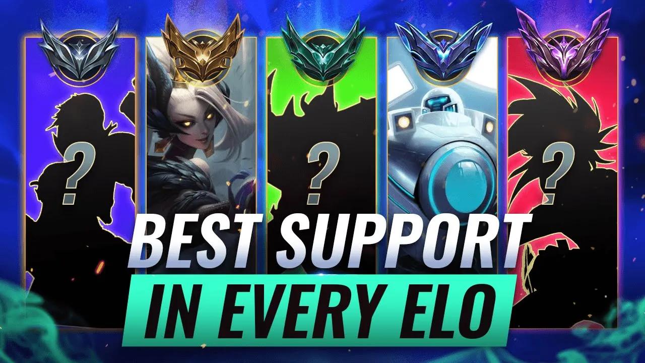 The STRONGEST SUPPORT in Every Elo - League of Legends thumbnail