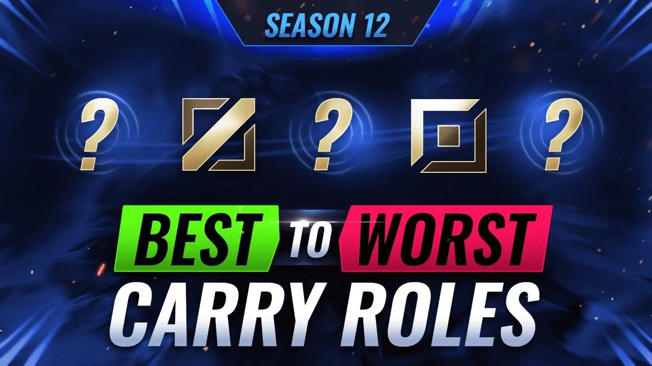 What Role Can Carry the MOST? - League of Legends Season 12 thumbnail