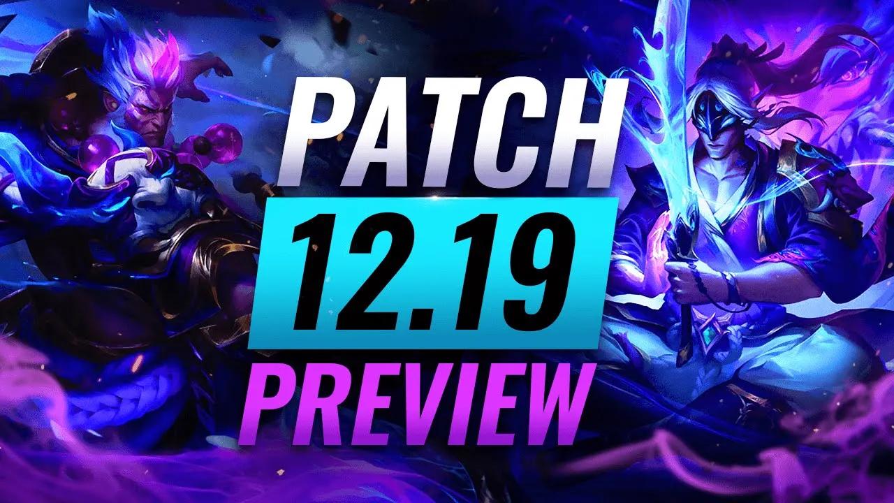 NEW PATCH 12.19 PREVIEW: Udyr BUFFS + Item Nerfs - League of Legends thumbnail