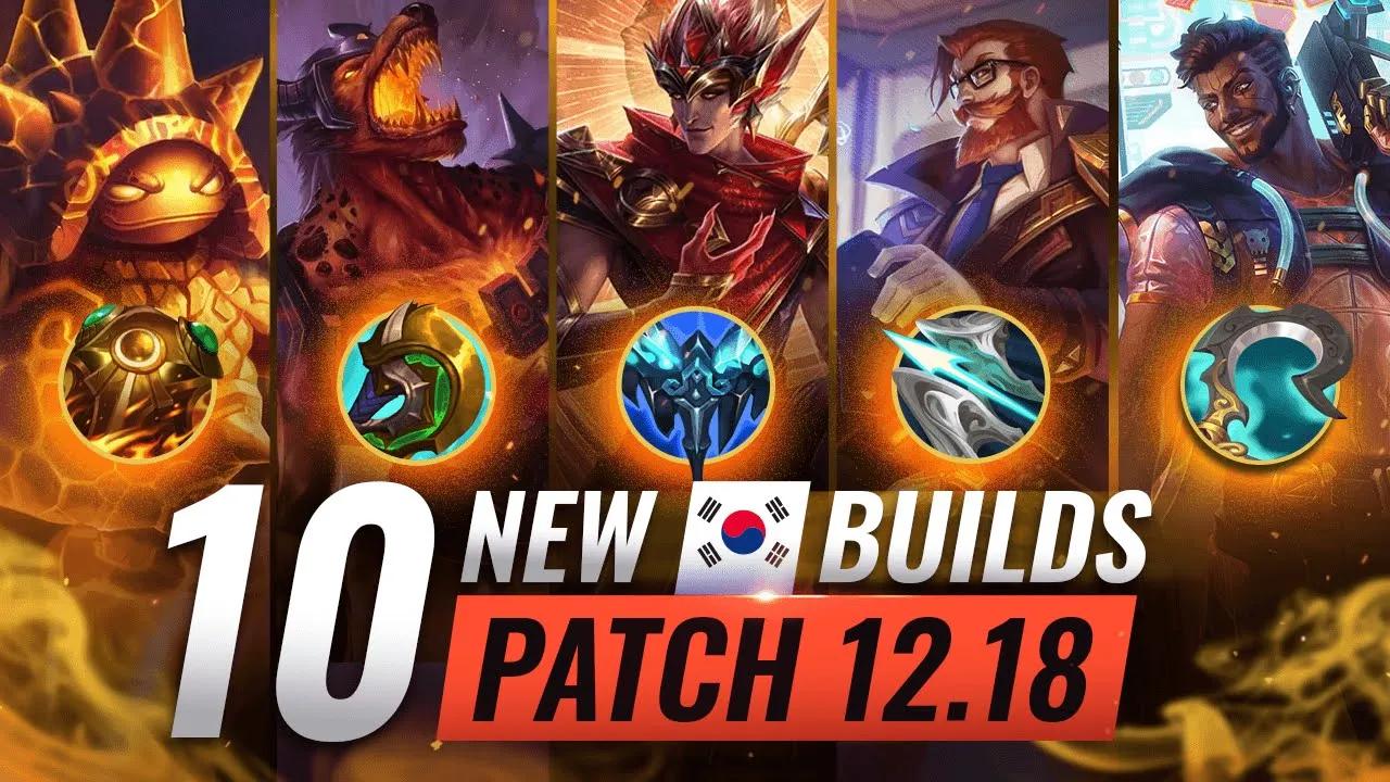 10 OFF META Korean Builds for FREE LP on Patch 12.18 - League of Legends thumbnail