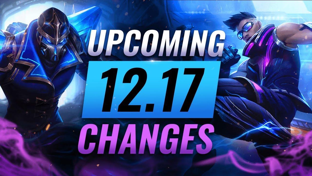 ALL CHANGES for Upcoming Patch 12.17 - League of Legends thumbnail