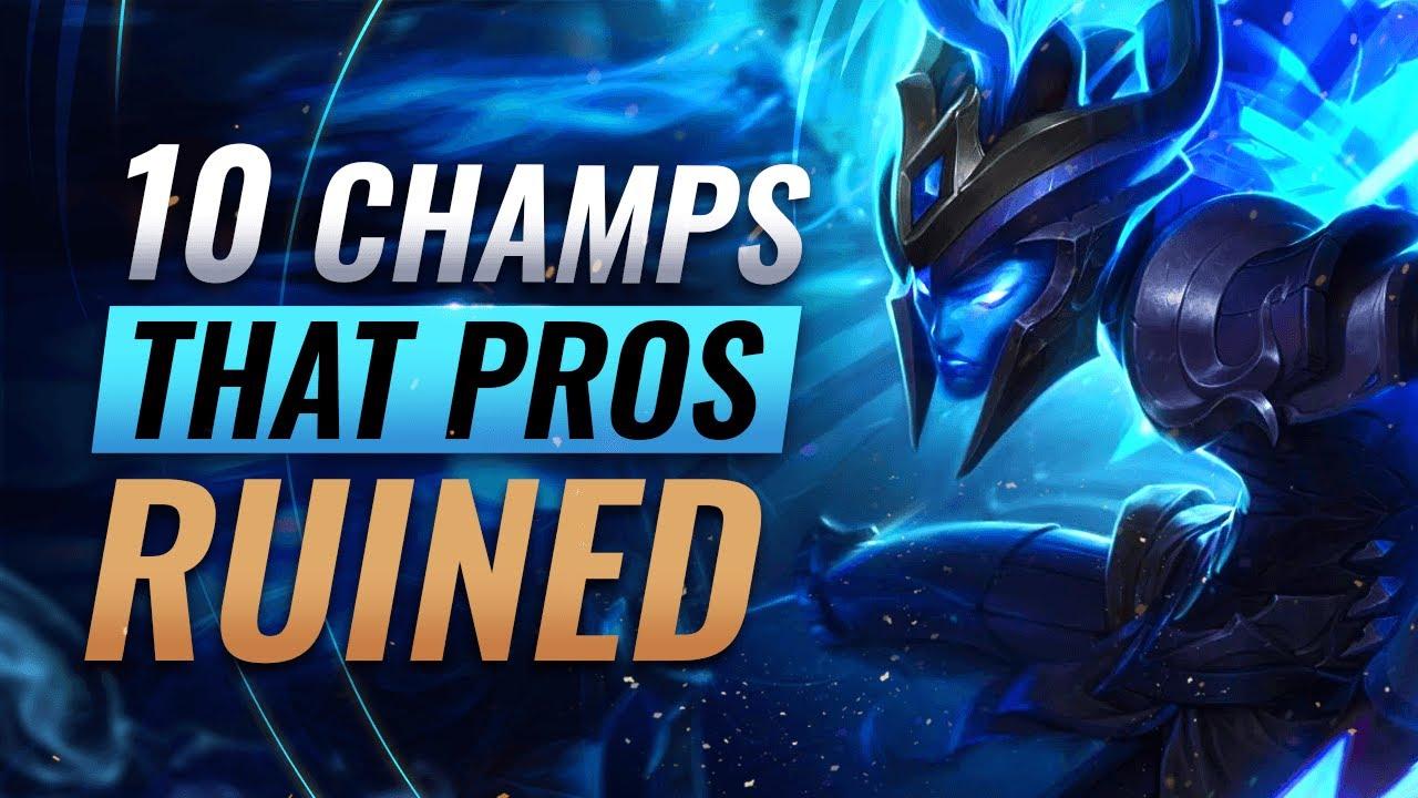 Pro Play RUINED These Champions - League of Legends Season 12 thumbnail