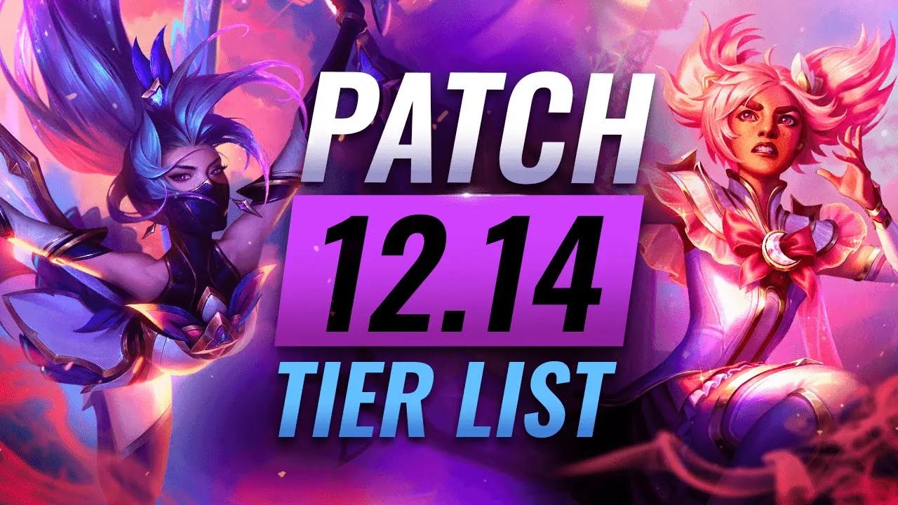 MASSIVE CHANGES: Full Patch 12.14 Rundown & Tier List - League of Legends thumbnail