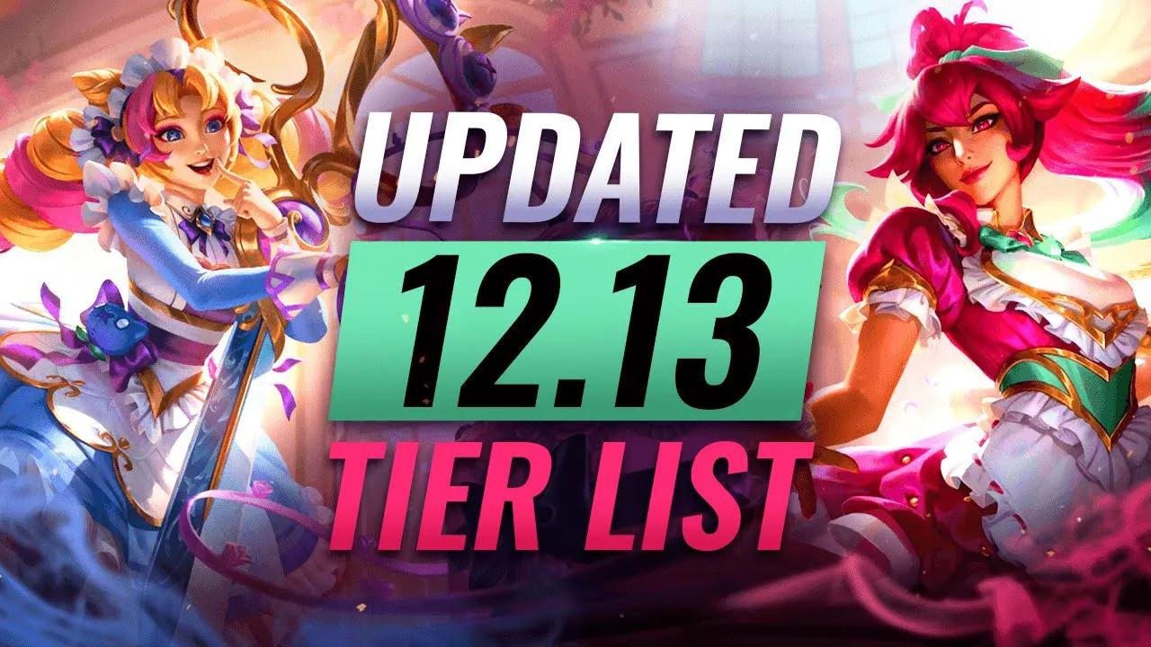 UPDATED Patch 12.13 Tier List: Nilah & Sivir ARE META - League of Legends thumbnail