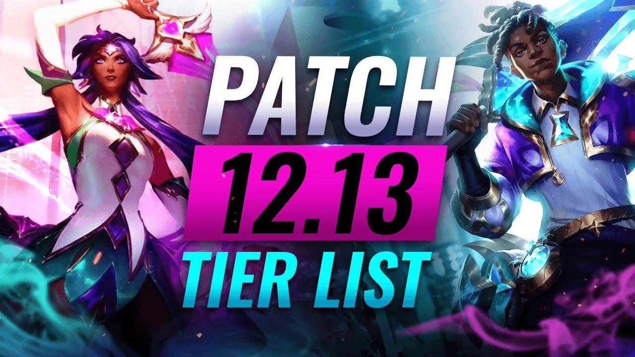 MAJOR UPDATE: Patch 12.13 RUNDOWN & Tier List - League of Legends thumbnail