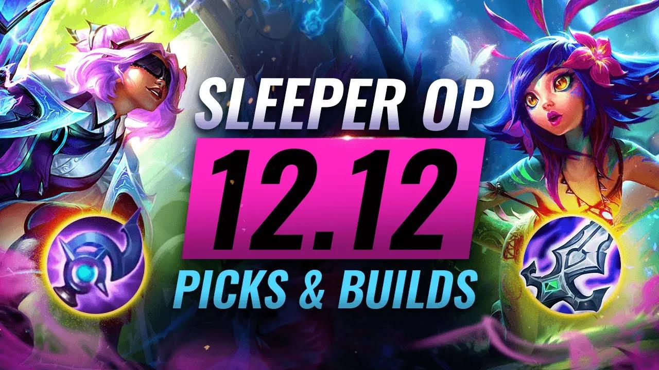 5 OP PICKS & BUILDS You Need to Try on Patch 12.12 - League of Legends thumbnail