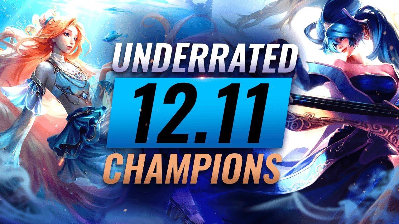 10 UNDERRATED Champions You Should Play on Patch 12.11 - League of Legends thumbnail