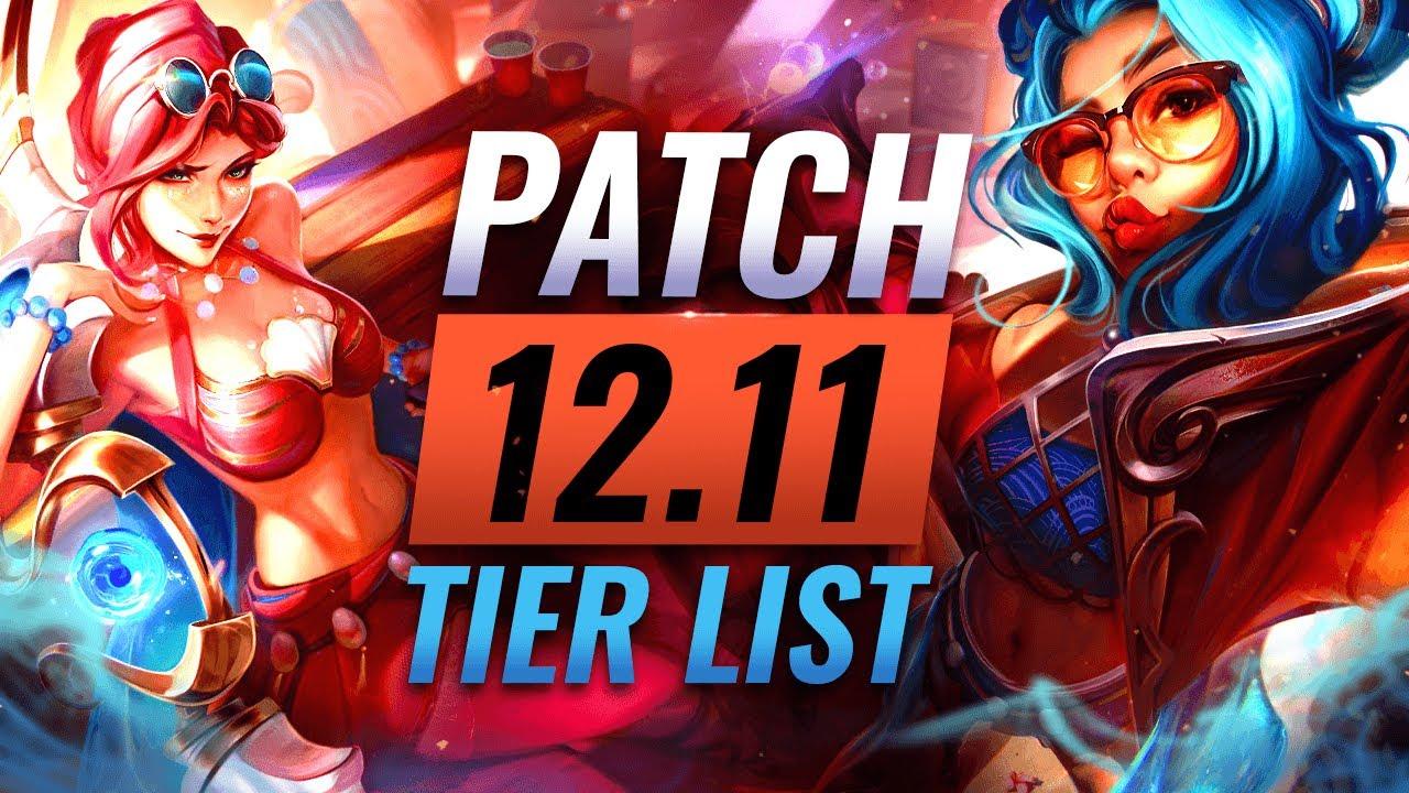 HUGE UPDATE: Patch 12.11 Tier List: 30+ Champion Changes - League of Legends thumbnail