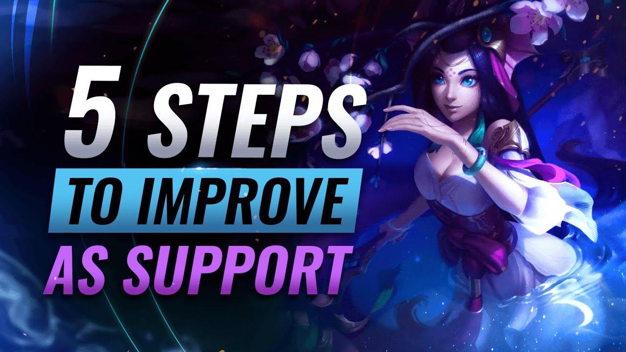 5 EASY WAYS To Improve as Support in League of Legends - Season 12 thumbnail