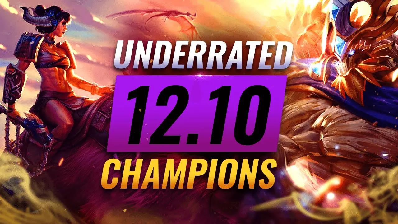 DON'T SLEEP On These Champs on Patch 12.10 - League of Legends Season 12 thumbnail