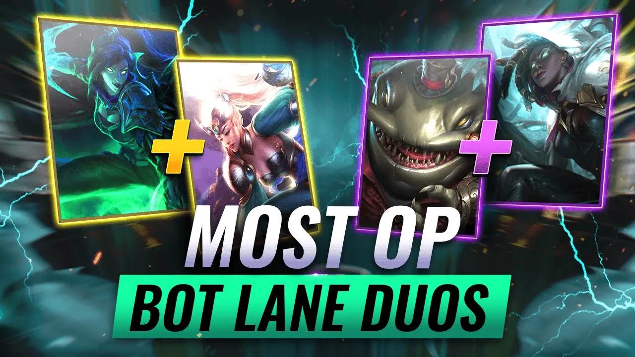 STRONGEST Bot Lane Duos for Easy Wins - League of Legends Season 12 thumbnail