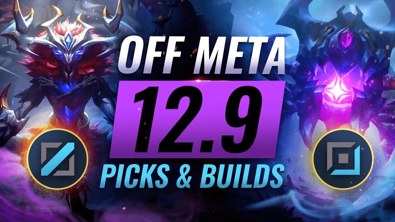 5 SLEEPER OP Picks & Builds to BEAT THE META on Patch 12.9 - League of Legends thumbnail