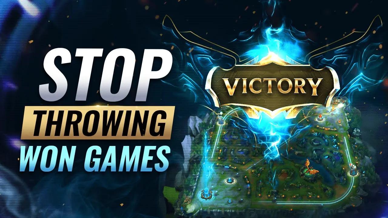 NEVER THROW A Game Again: Easy Tips for Keeping a Lead in League - Season 12 thumbnail