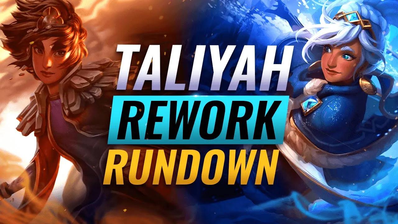 Taliyah FULL REWORK BREAKDOWN: AOE Q is Back! - League of Legends Patch 12.8 thumbnail