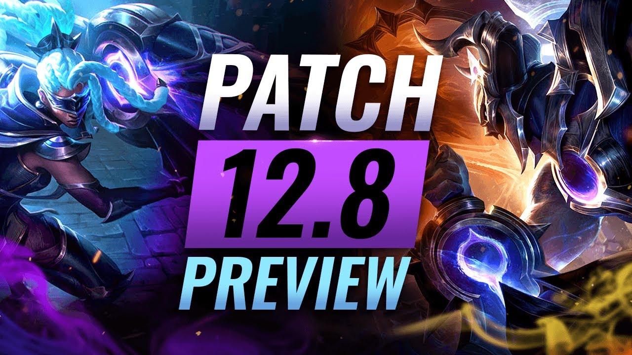 NEW Patch 12.8 PREVIEW: Swain Rework + Xayah Nerfs & MORE - League of Legends Season 12 thumbnail