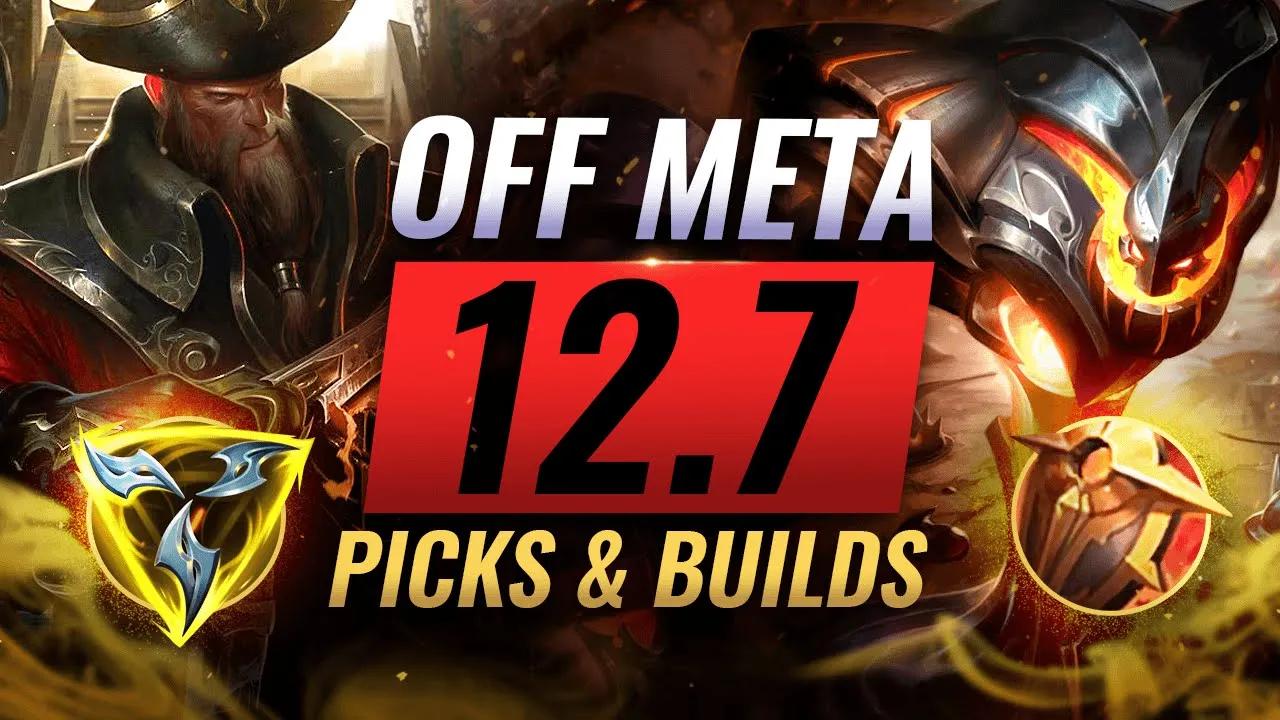 5 Sleeper OP OFF META Picks You HAVE TO ABUSE in League of Legends Patch 12.7 - Season 12 thumbnail