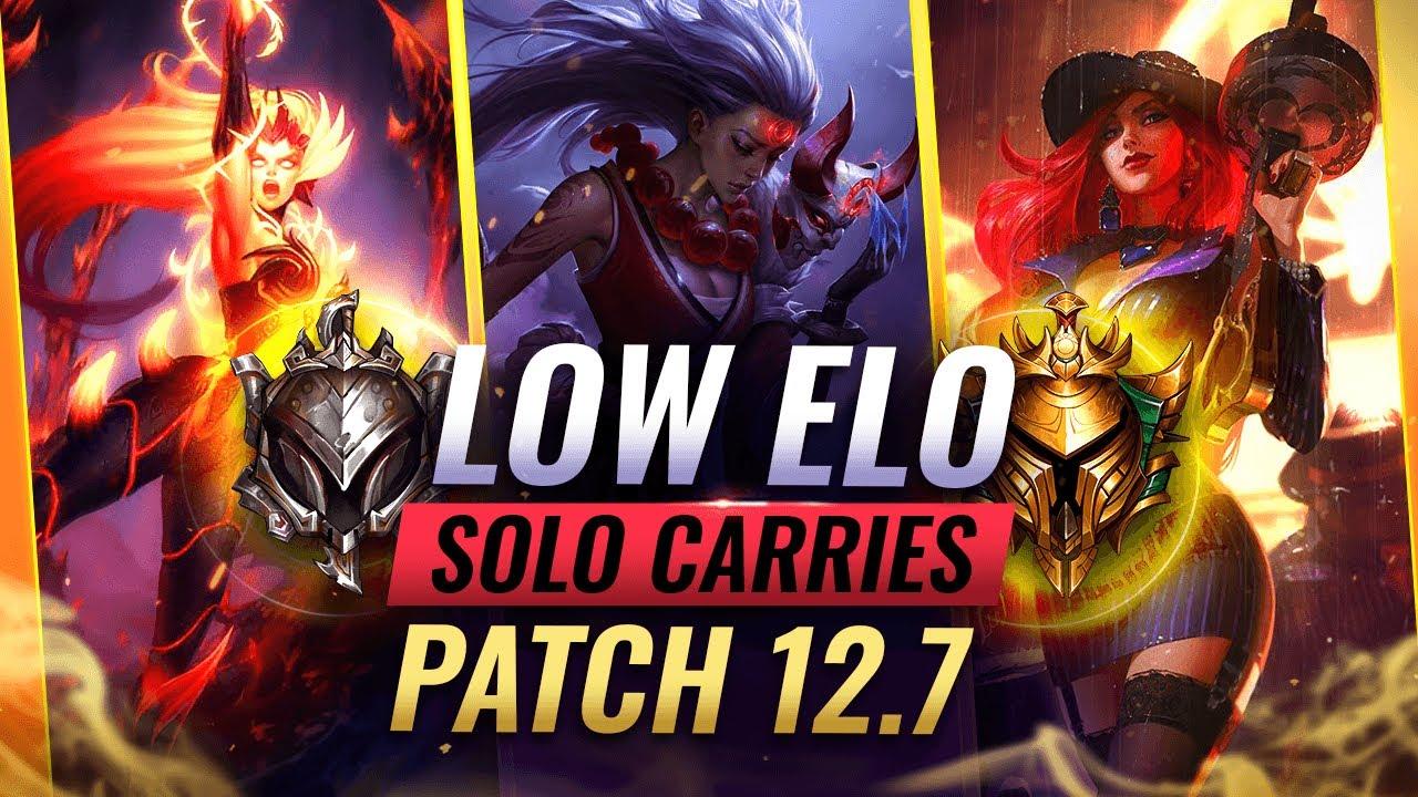 OP Carries to ESCAPE LOW ELO in Patch 12.7 - League of Legends thumbnail