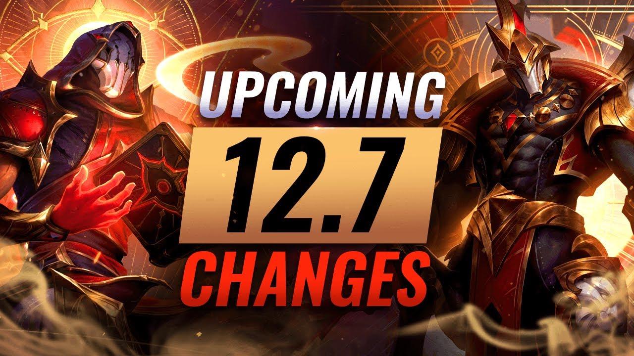 HUGE UPDATE: FULL Upcoming Patch 12.7 Changes - League of Legends thumbnail