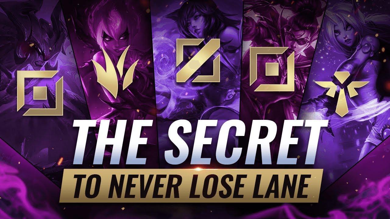 The SECRET To NEVER LOSING LANE in League of Legends - Season 12 thumbnail