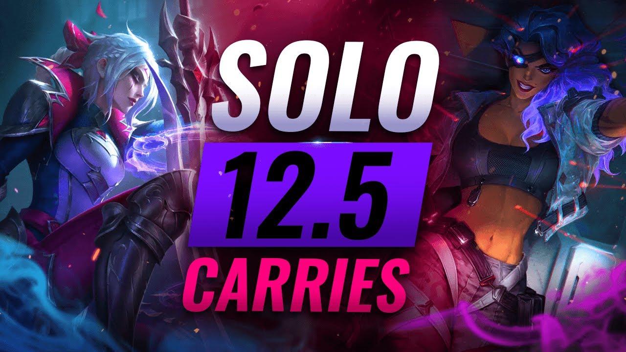 10 BEST SOLO CARRIES You NEED To Abuse in League of Legends Patch 12.5 - Season 12 thumbnail