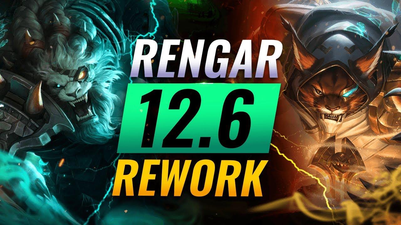 NEW REWORK: HUGE Rengar Changes in Patch 12.6 - League of Legends #Shorts thumbnail